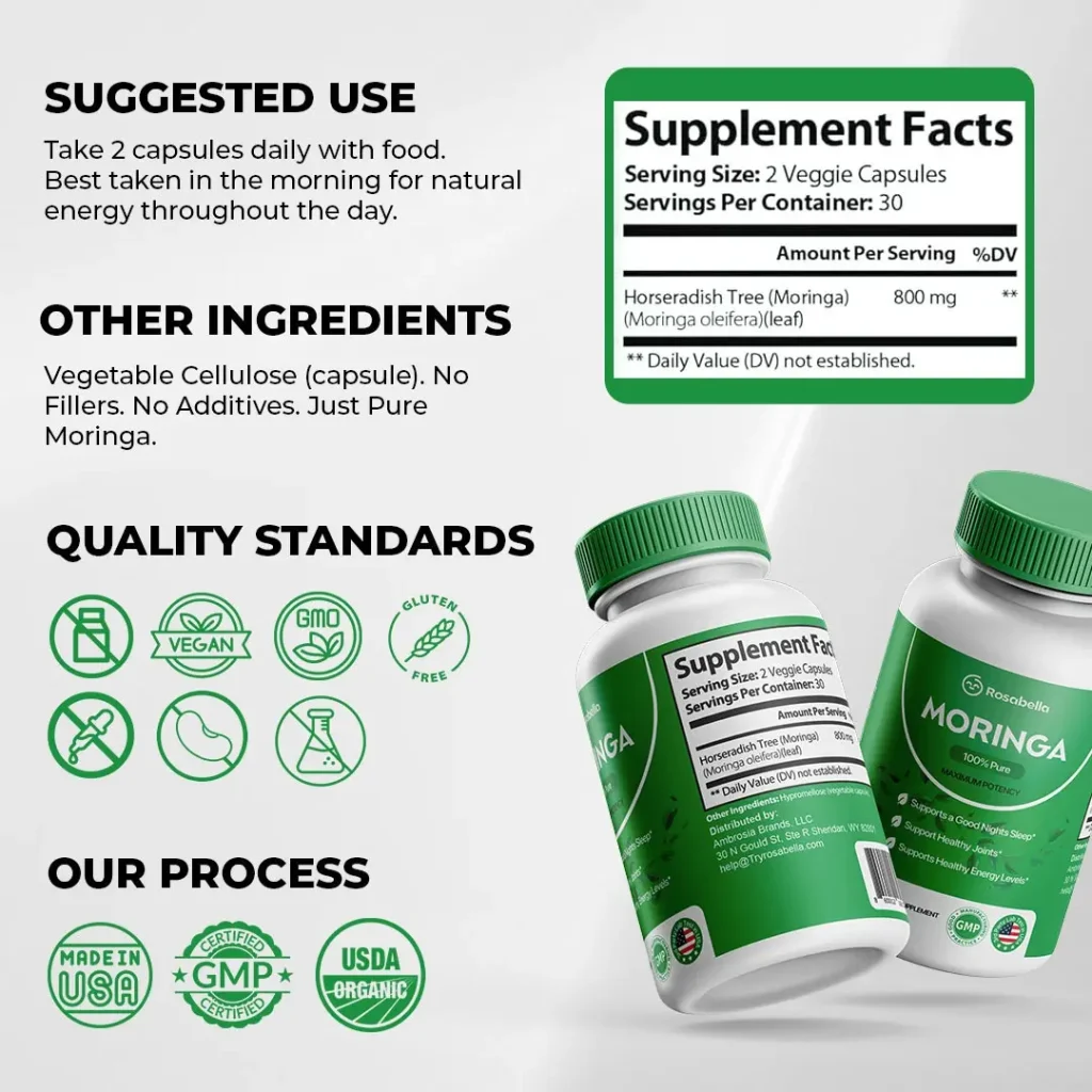 a group of green and white bottles with labels